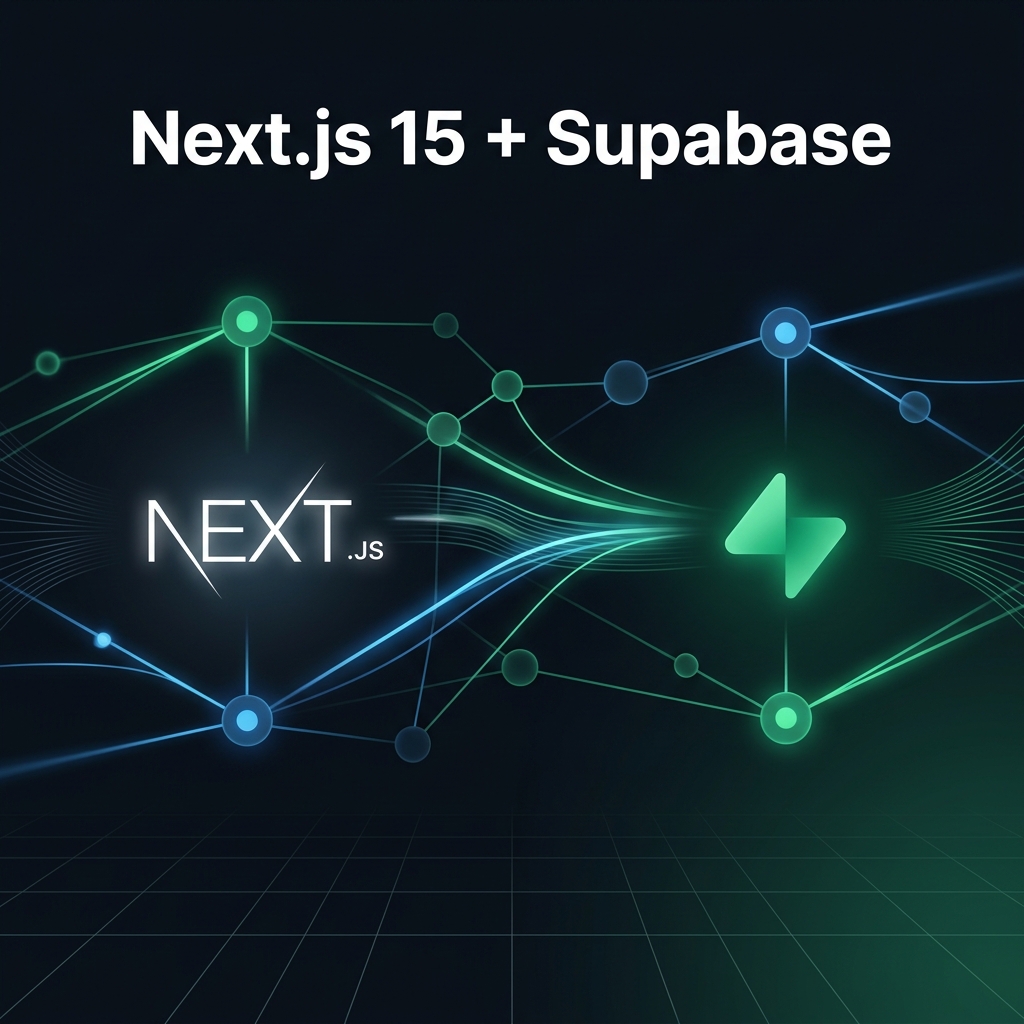 Building Full-Stack Apps with Next.js 15 and Supabase